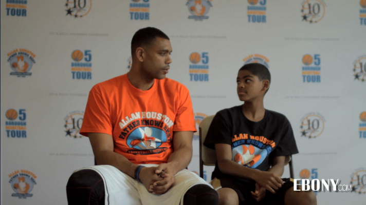 Allan Houston Explains Why Father Knows Best